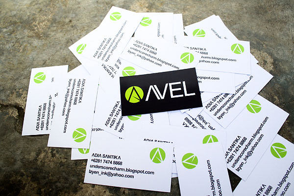 AVEL名片以及物料印刷品設(shè)計(jì) -中國(guó)設(shè).